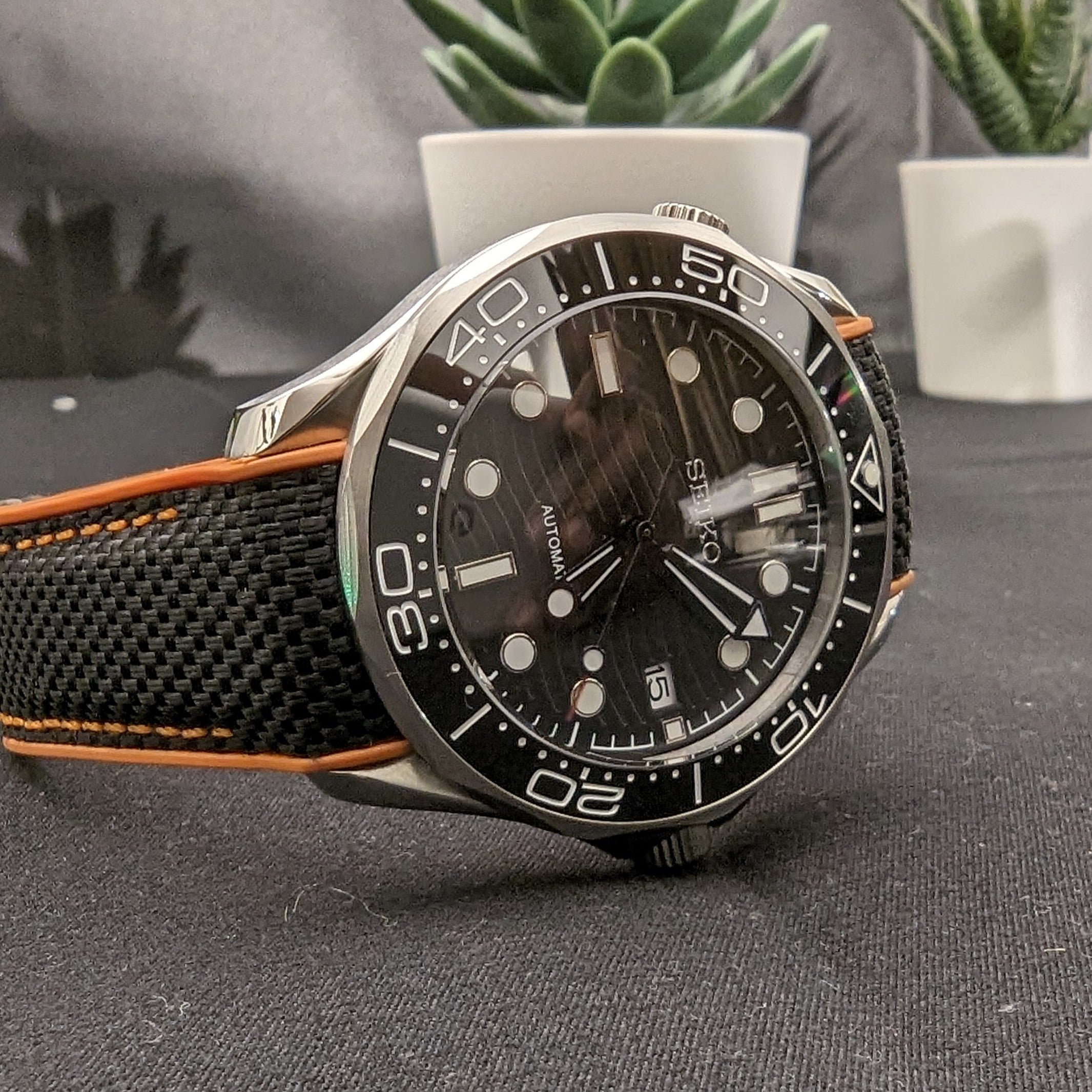 Seamaster 300 Seiko Mod James Bond 007 PS Watch Mods