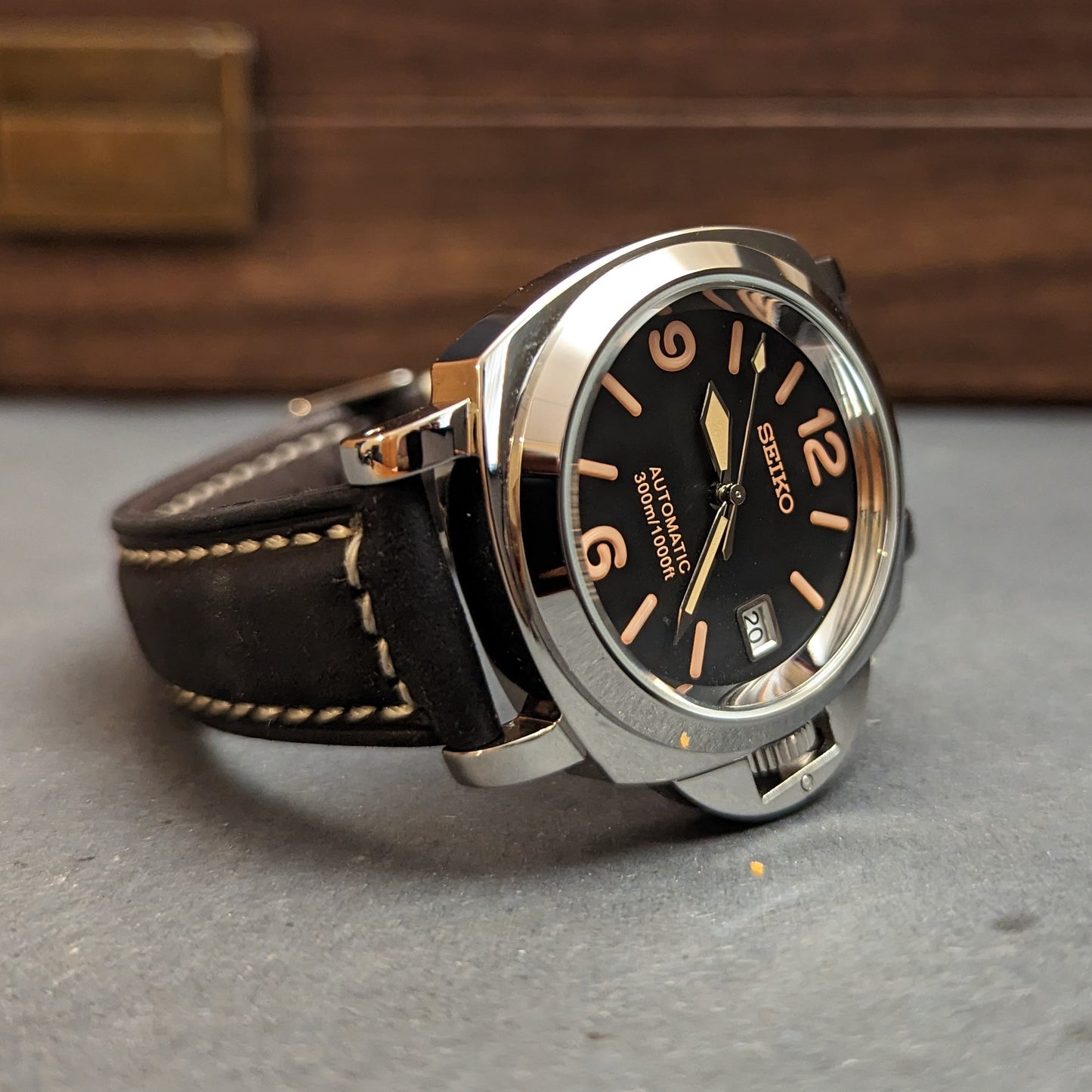 Seiko Mod Panerai Luminor Classic