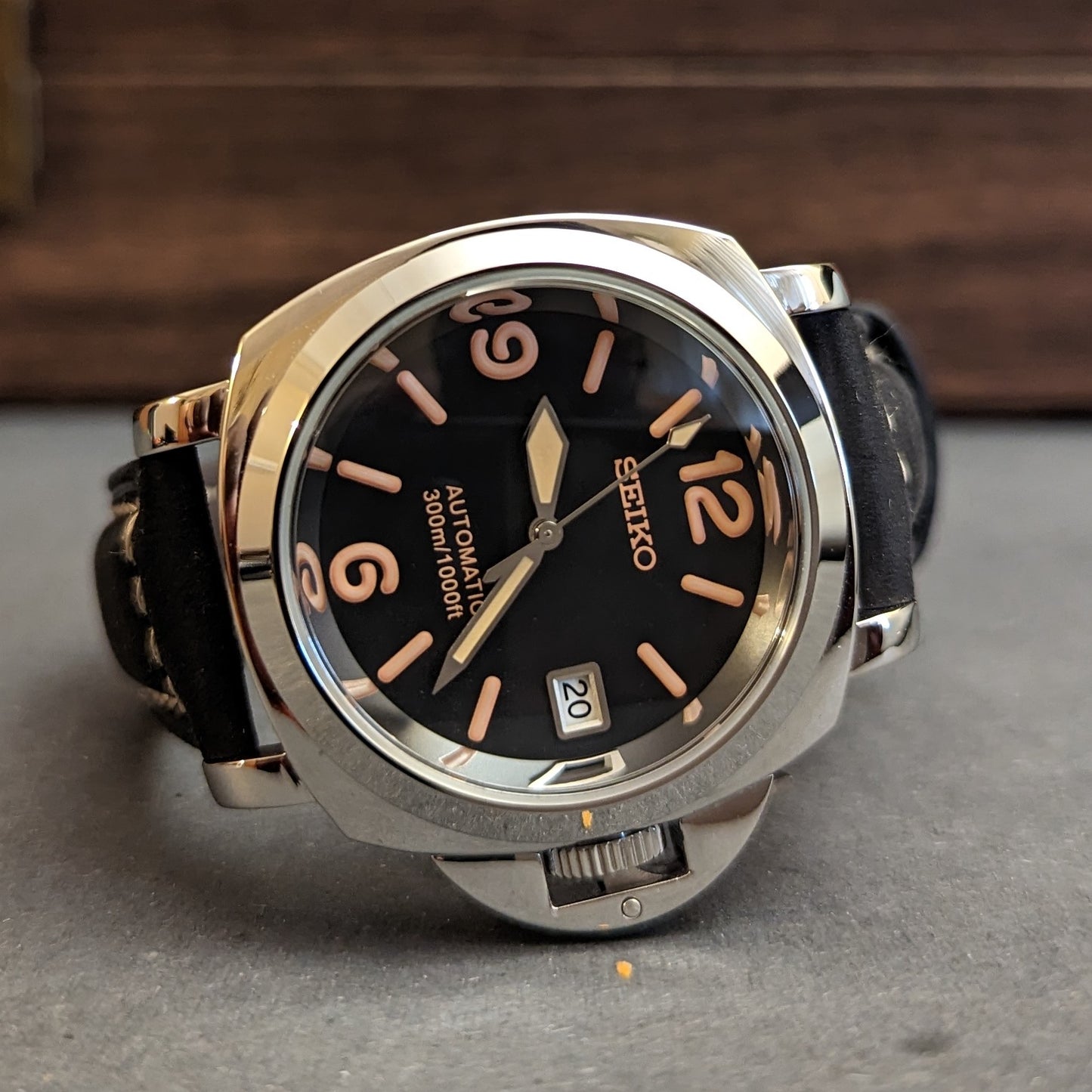 Seiko Mod Panerai Luminor Classic