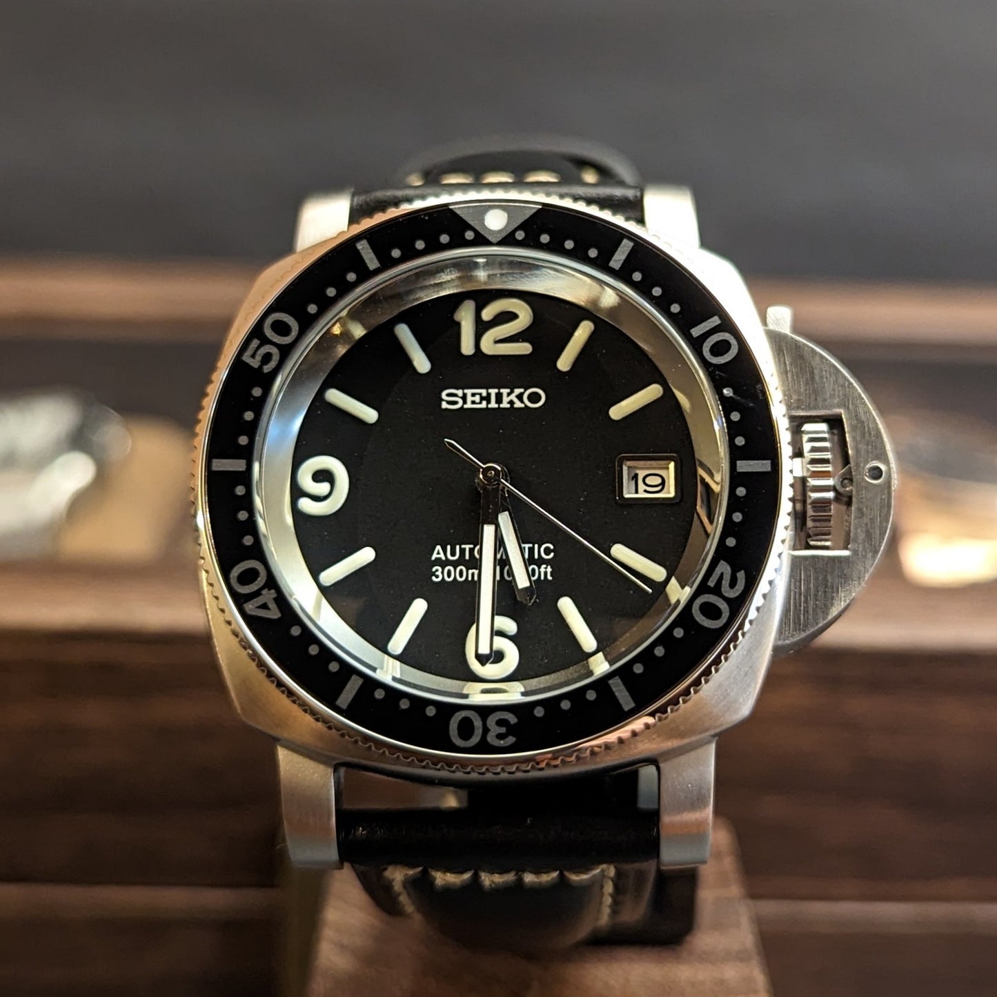 Seiko Mod Panerai Luminor Diver