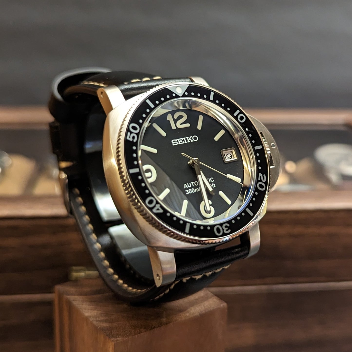 Seiko Mod Panerai Luminor Diver