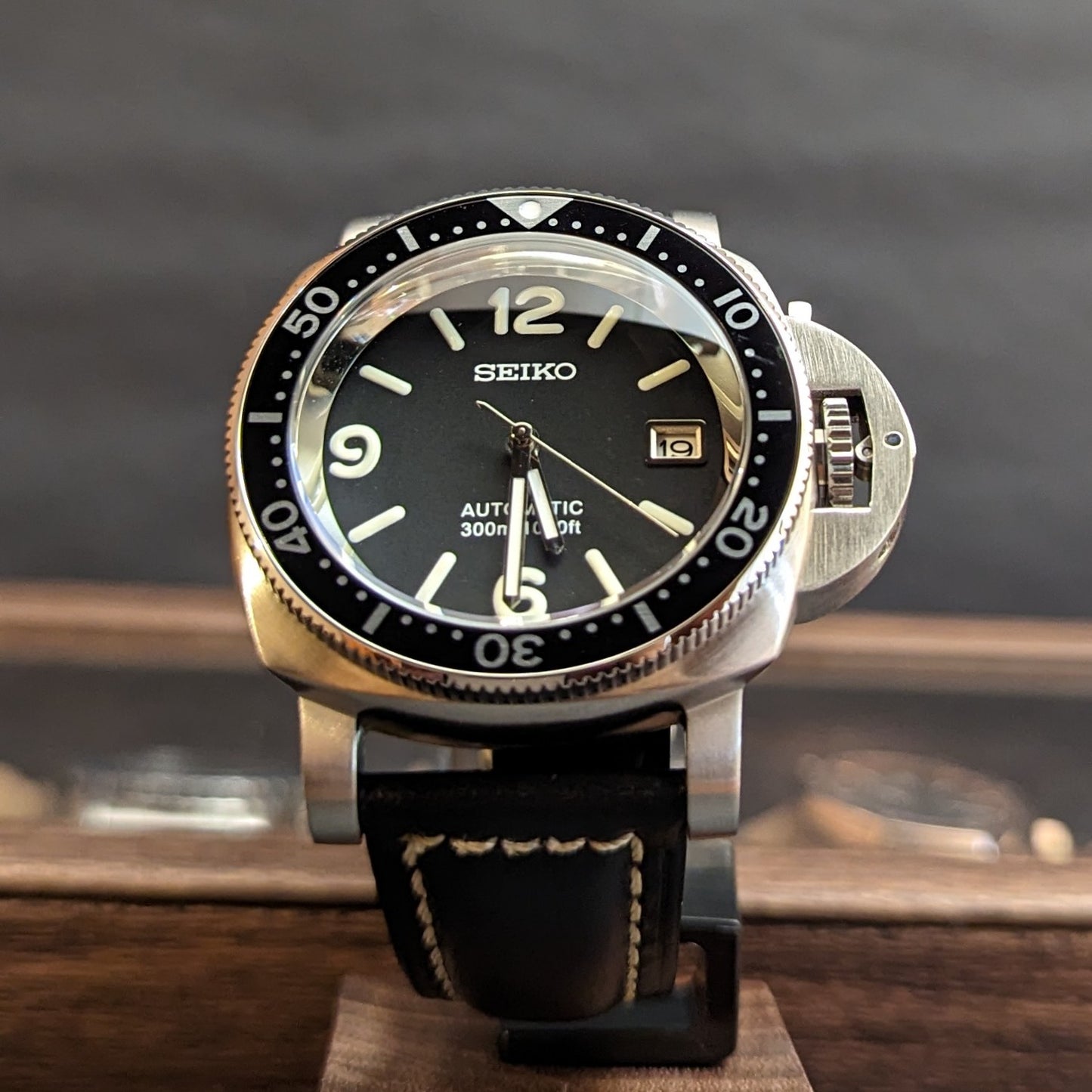 Seiko Mod Panerai Luminor Diver