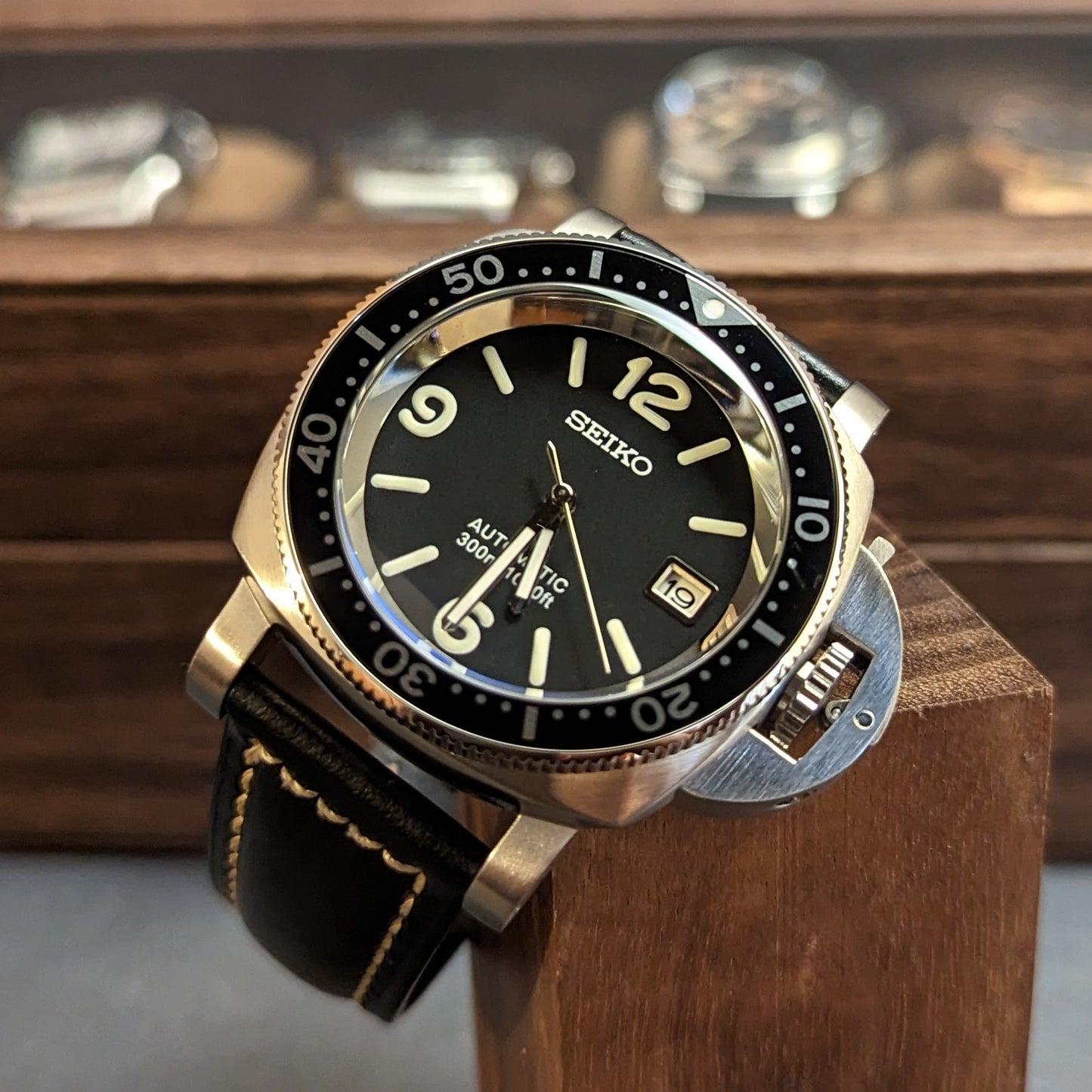 Seiko Mod Panerai Luminor Diver