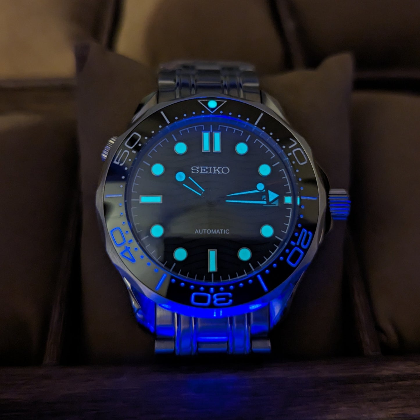 Seamaster 300 Seiko Mod James Bond tribute