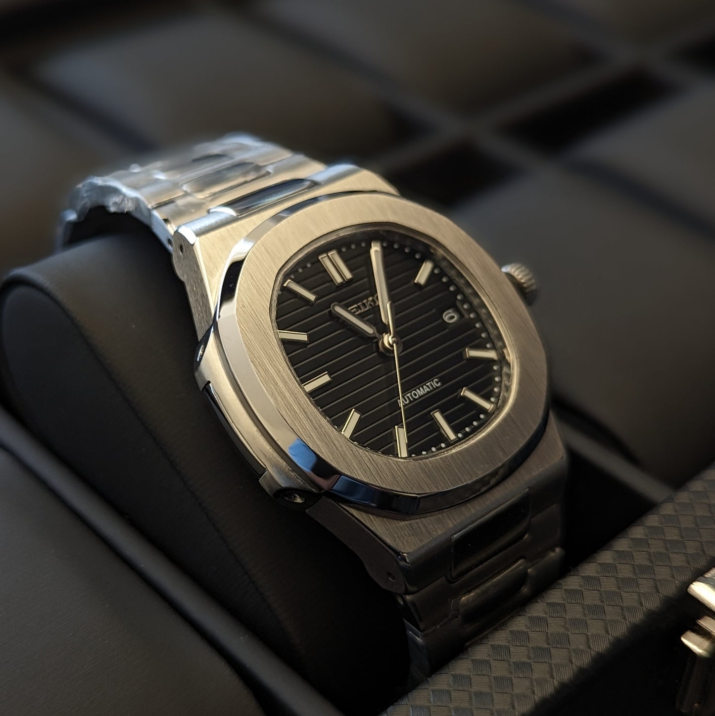 SeikoNaut Black Dial