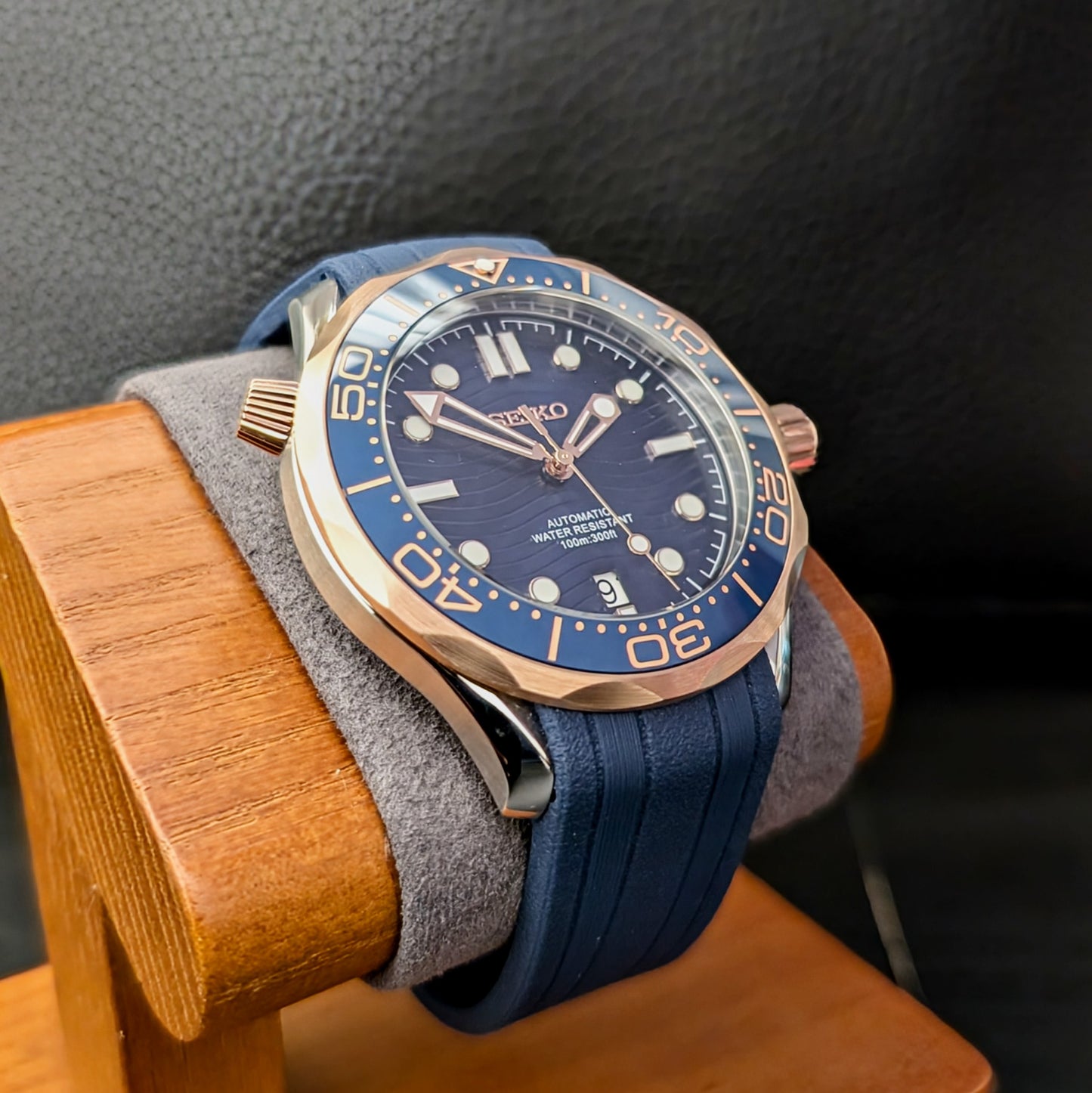 Seamaster 300 SMP Seiko Mod Rose Gold Two-tone