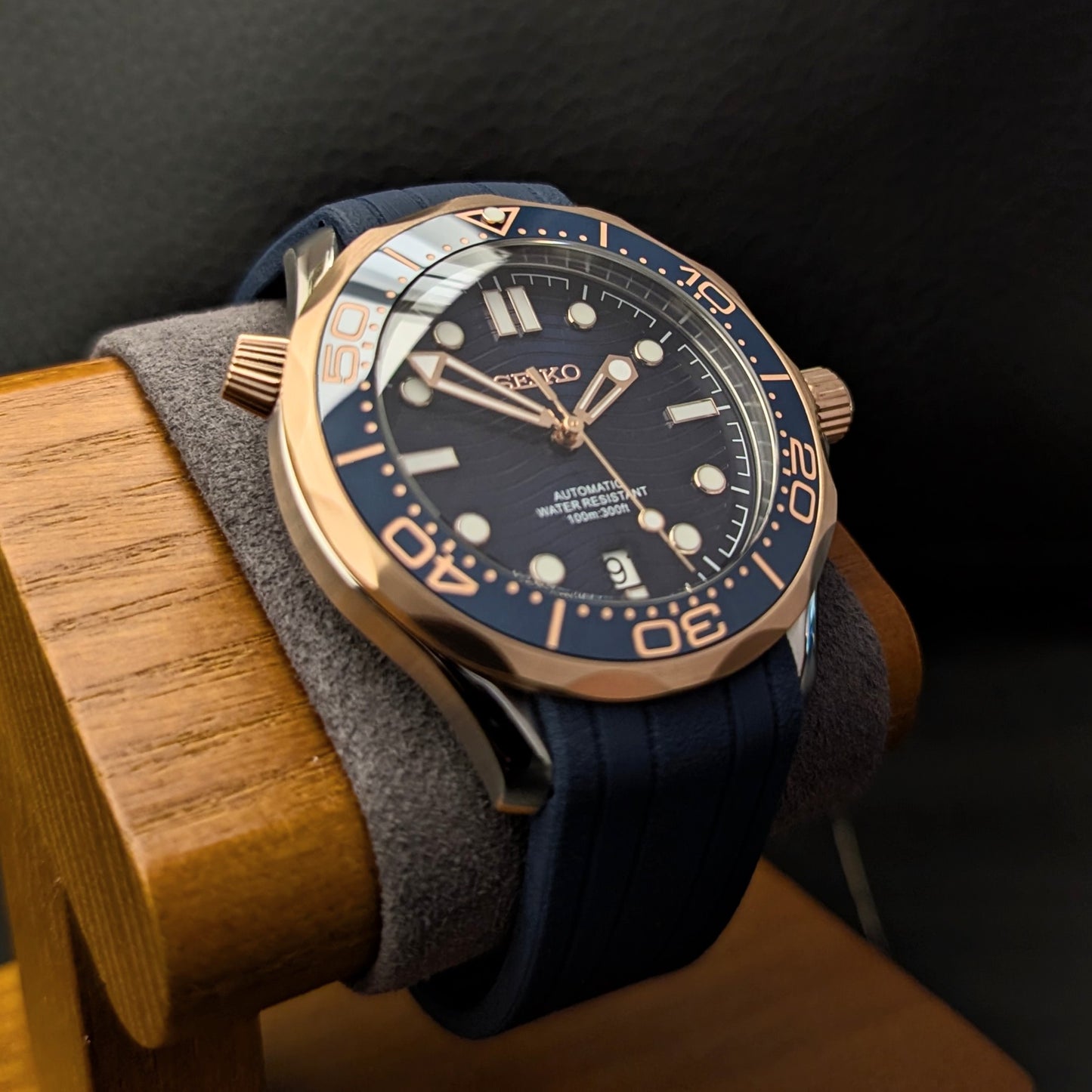 Seamaster 300 SMP Seiko Mod Rose Gold Two-tone