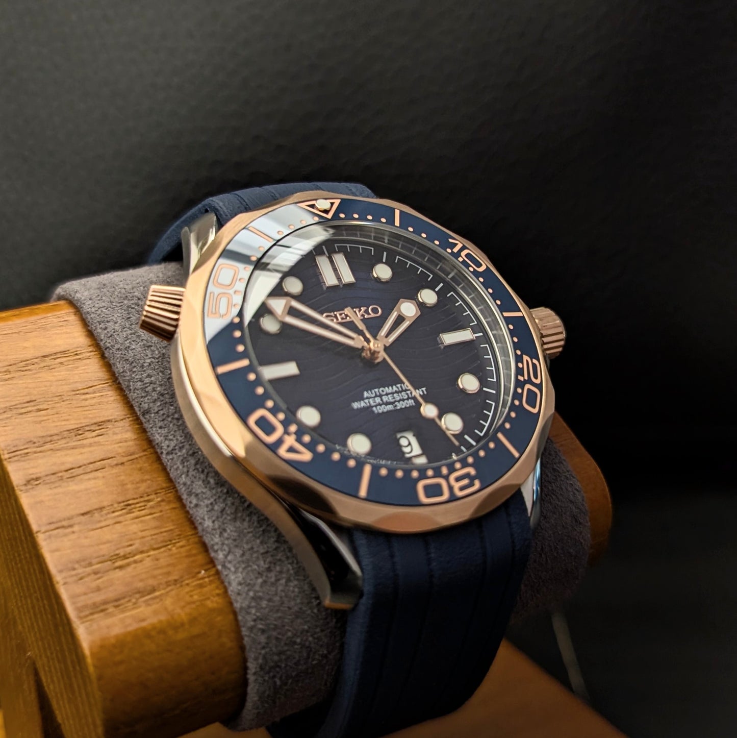 Seamaster 300 SMP Seiko Mod Rose Gold Two-tone