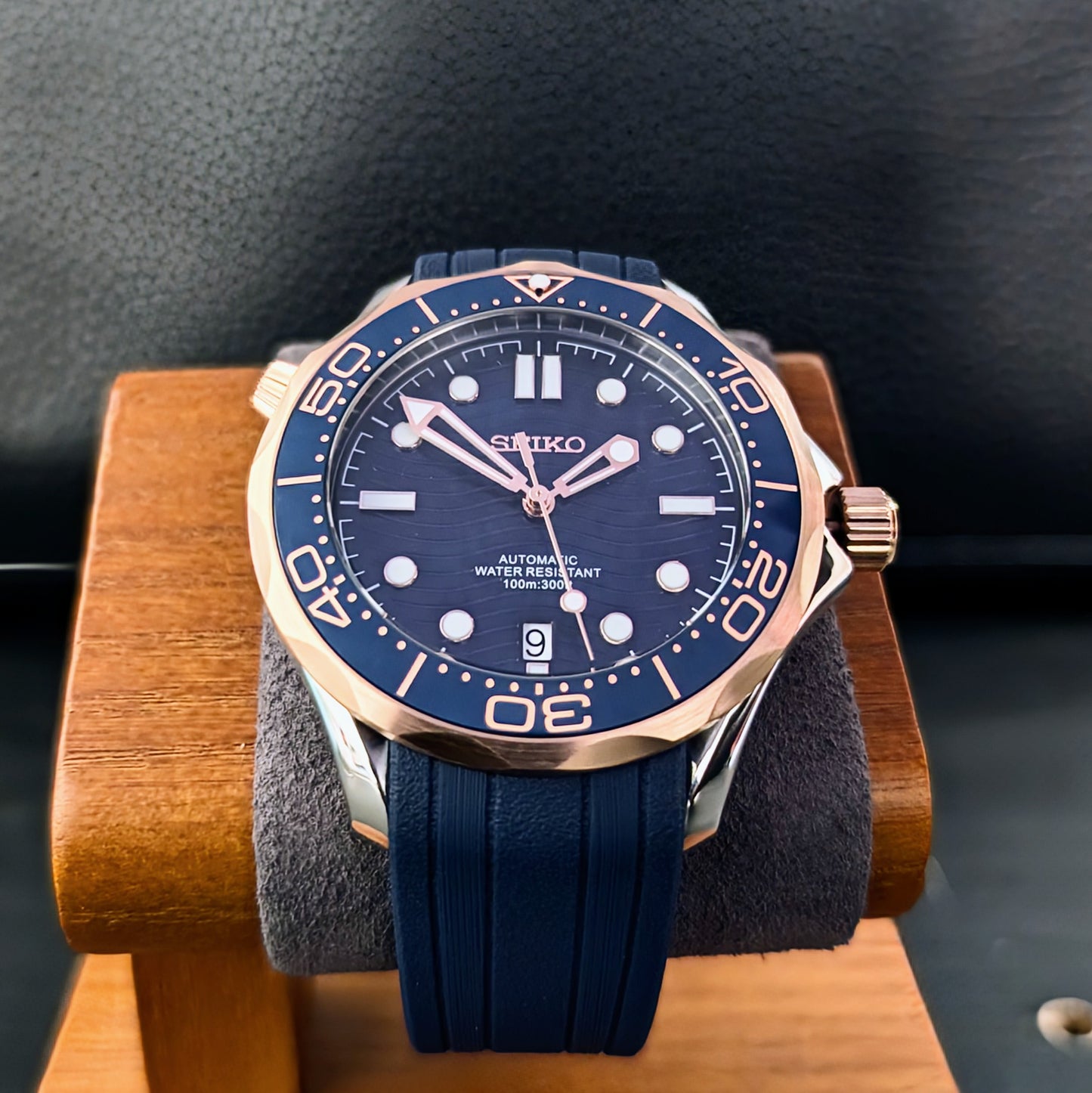 Seamaster 300 SMP Seiko Mod Rose Gold Two-tone