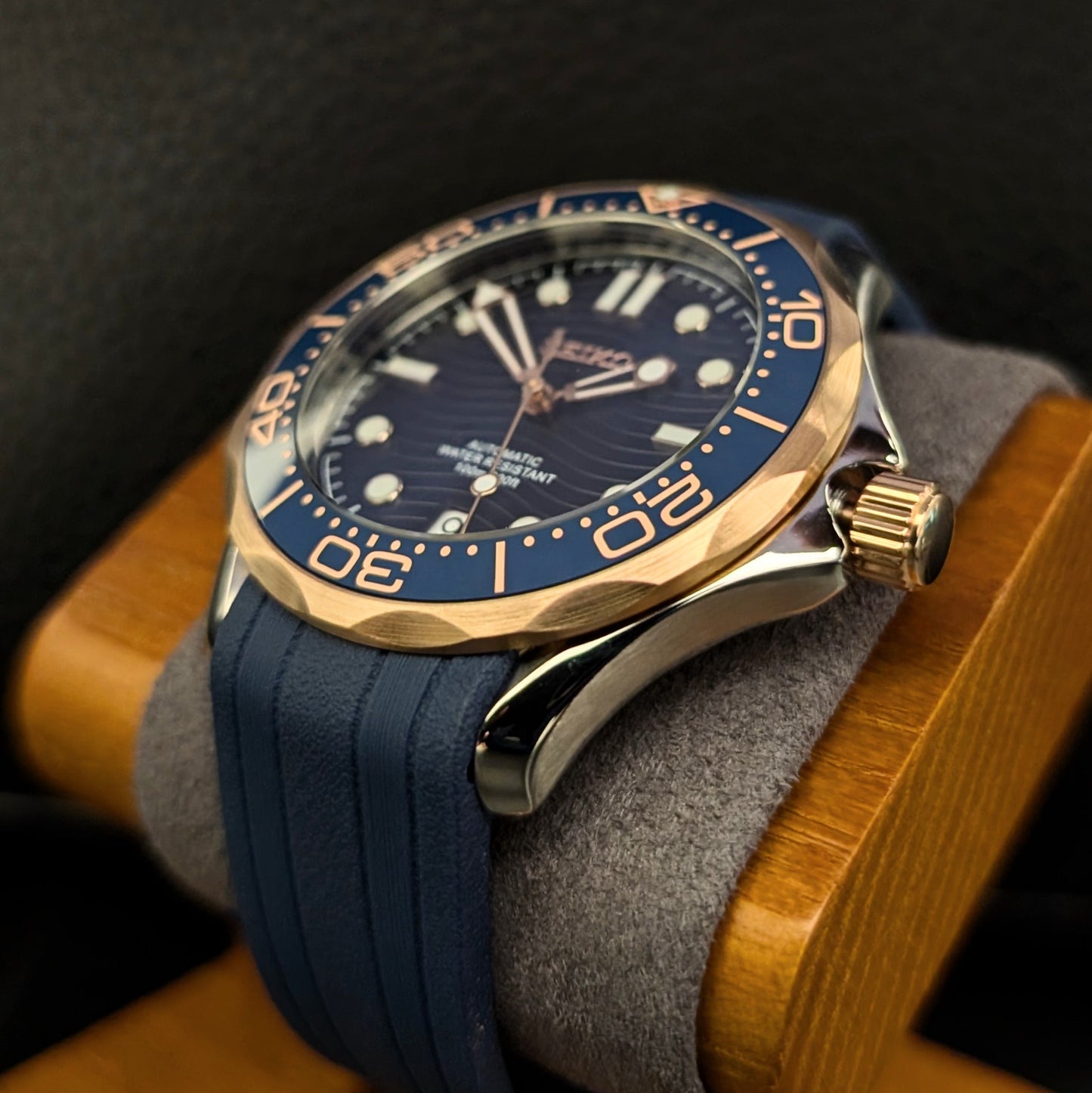 Seamaster 300 SMP Seiko Mod Rose Gold Two-tone