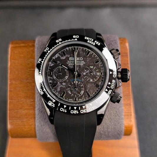 SeikoTona Camo Chronograph Daytona Homage - PS Watch Mods