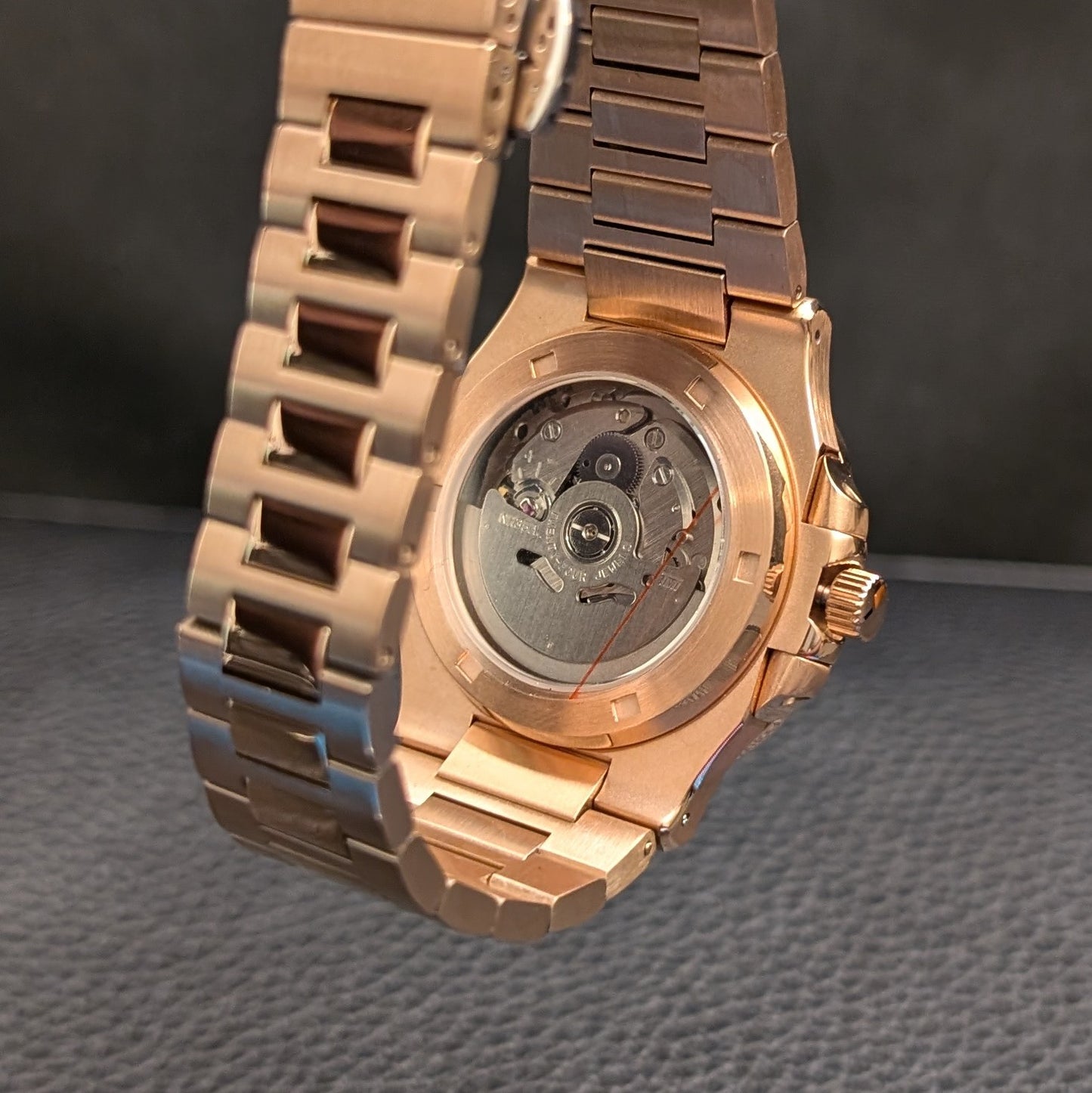 SeikoNaut Encrusted Rose Gold