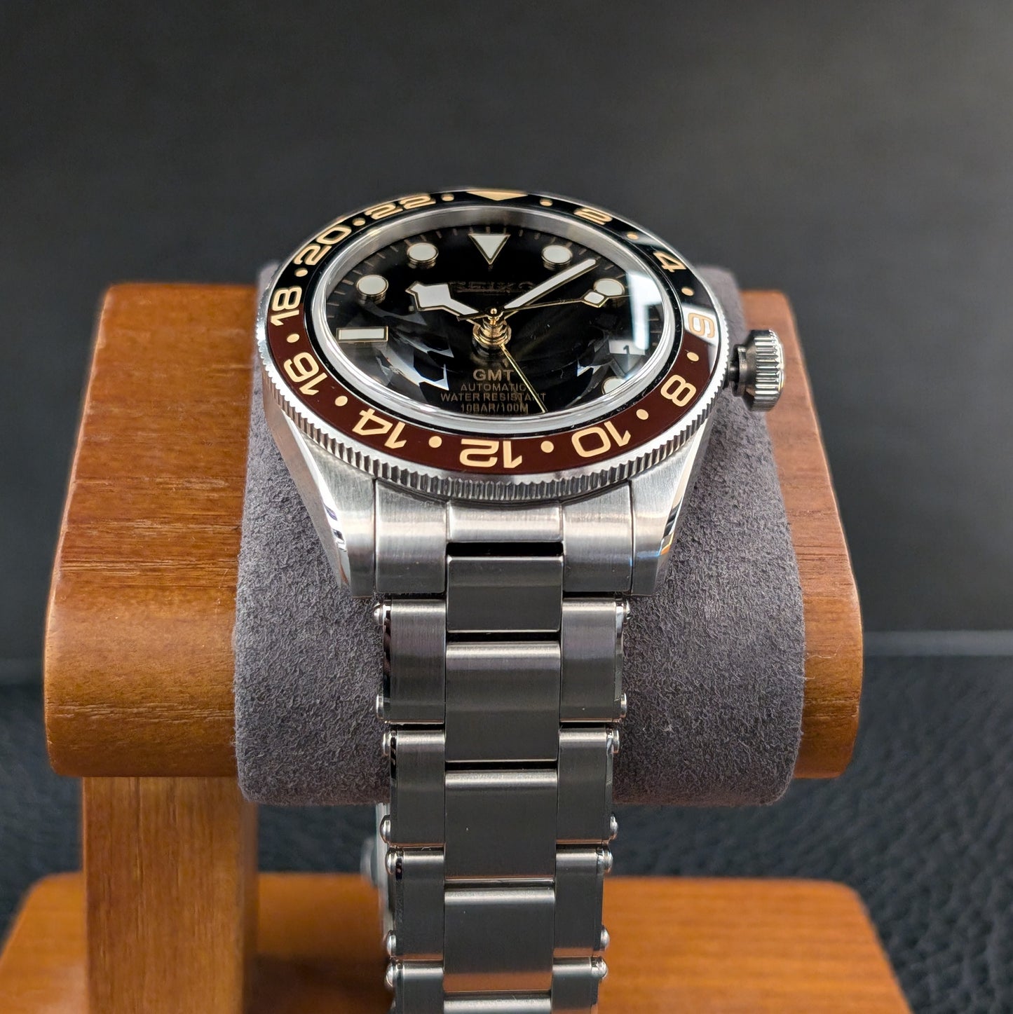 BB58 Seiko Mod GMT Root Beer