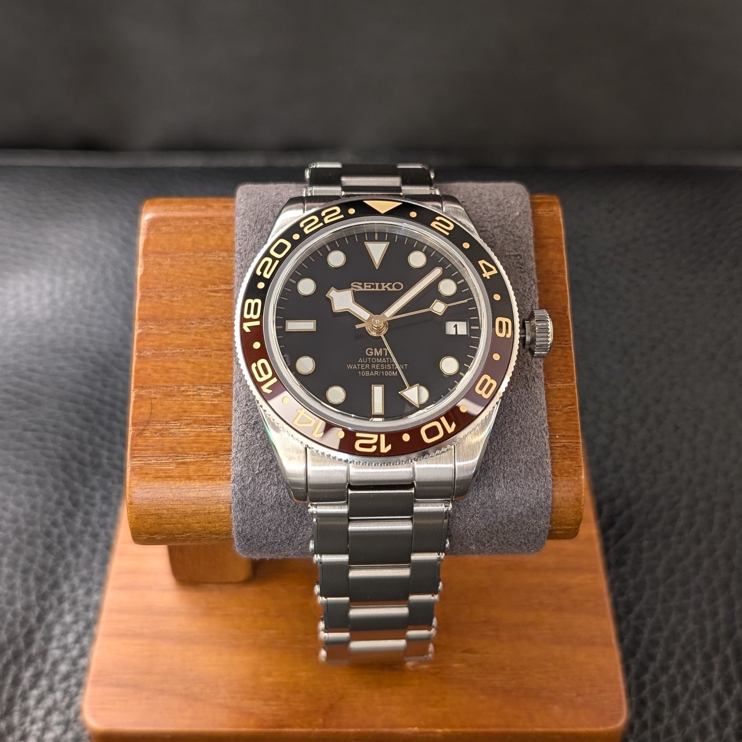 BB58 Seiko Mod GMT Root Beer