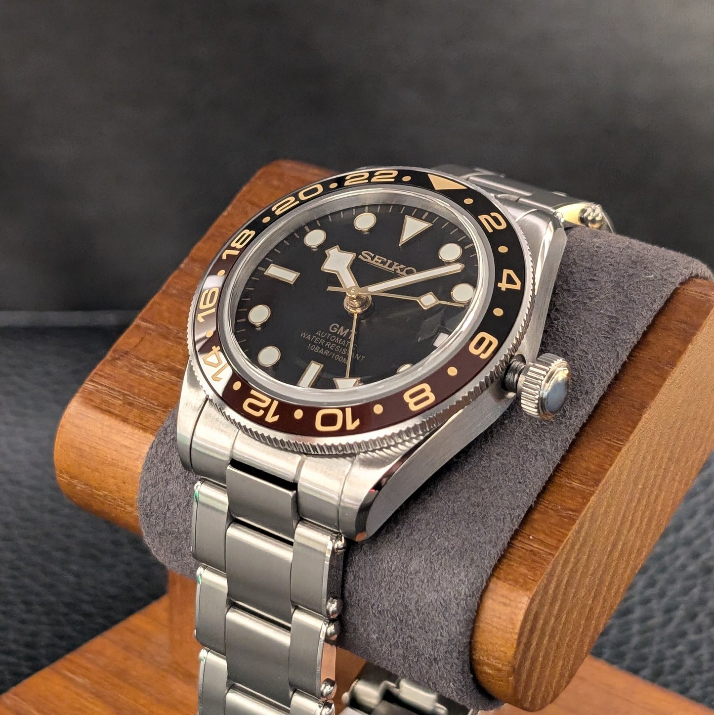 BB58 Seiko Mod GMT Root Beer