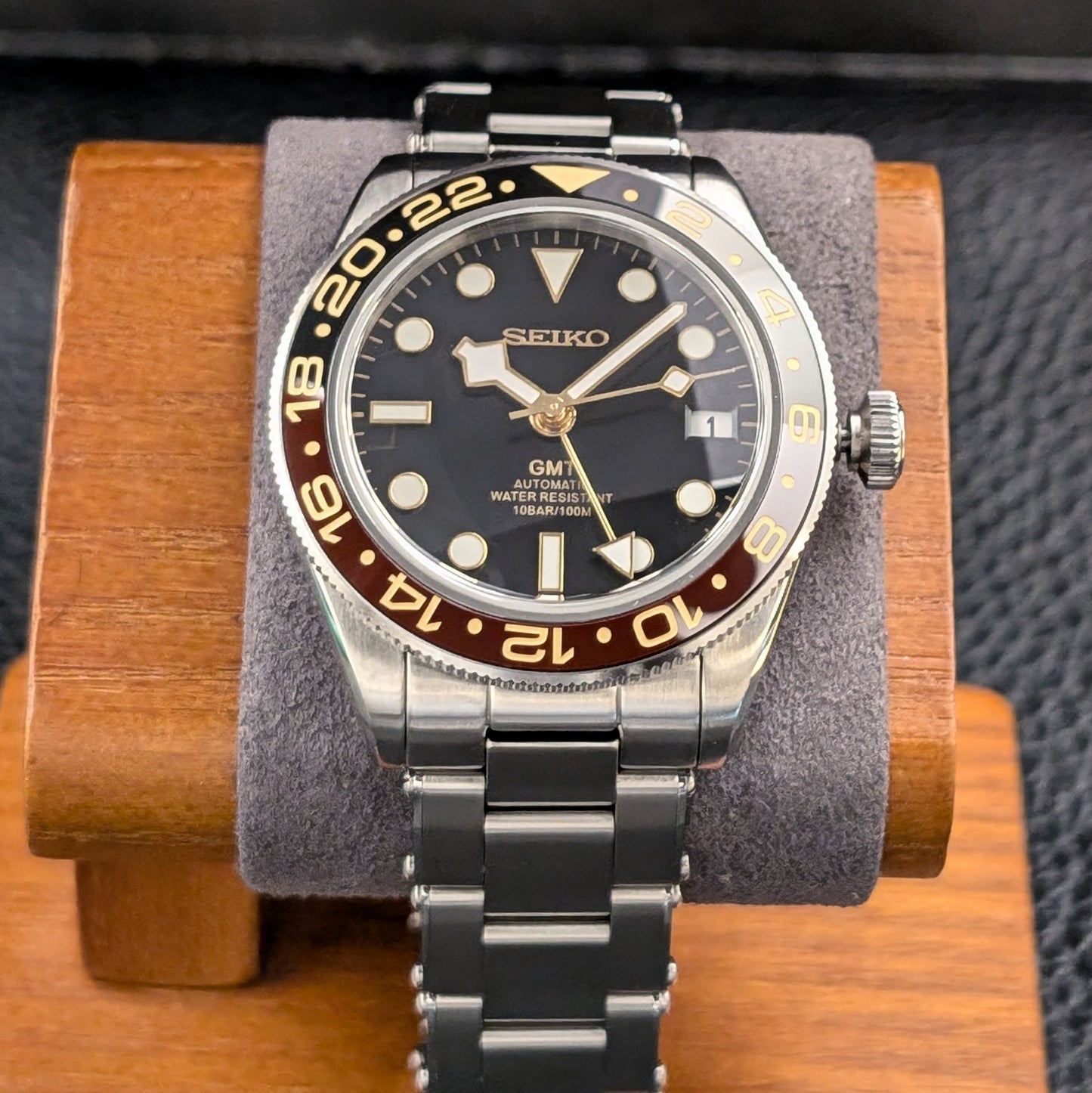 BB58 Seiko Mod GMT Root Beer