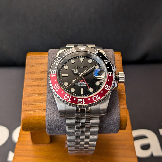 GMT Master-II Coke Homage – Seiko NH34 GMT Automatic | Free Worldwide Shipping