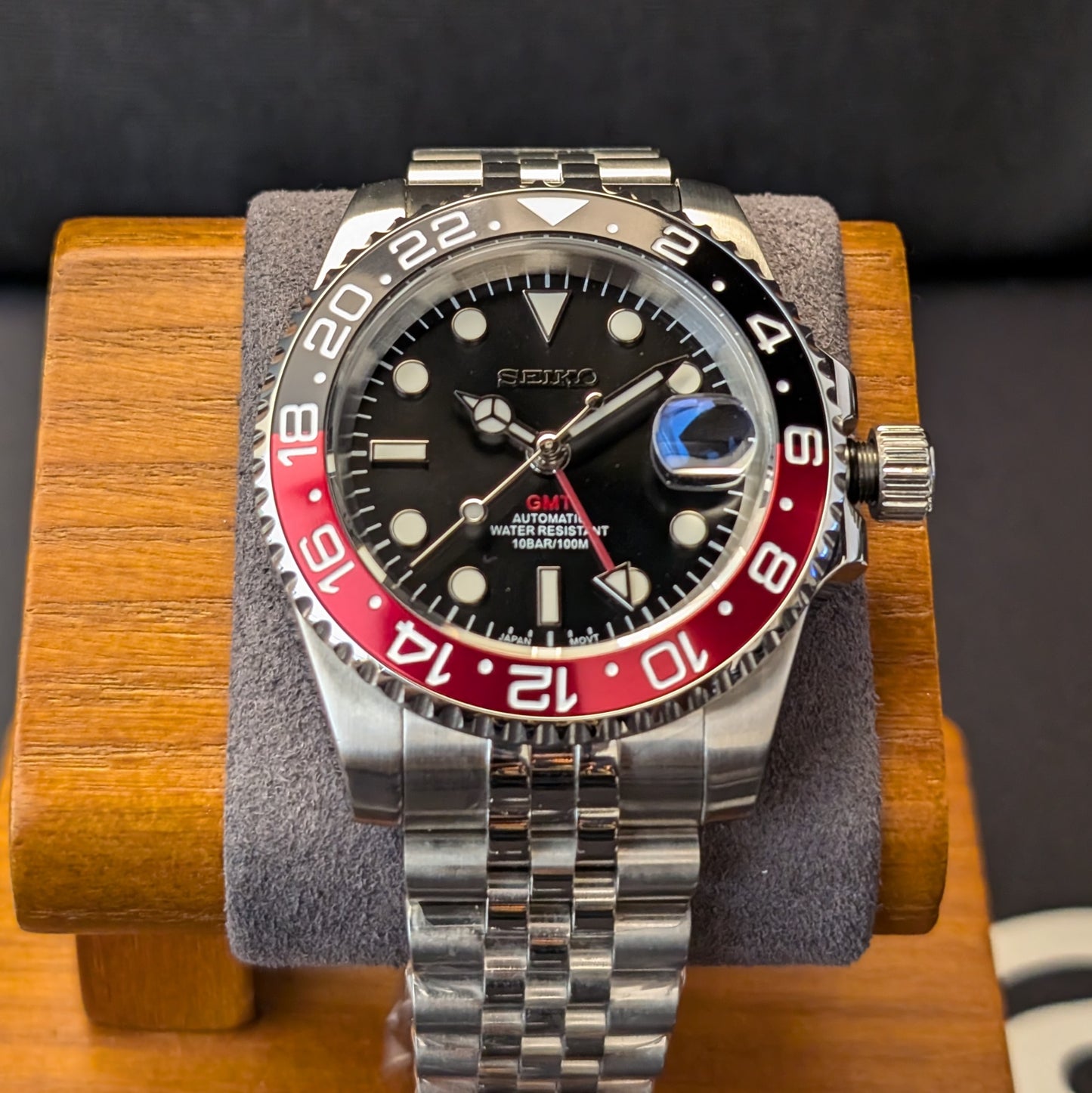 GMT Master-II Coke Homage – Seiko NH34 GMT Automatic | Free Worldwide Shipping