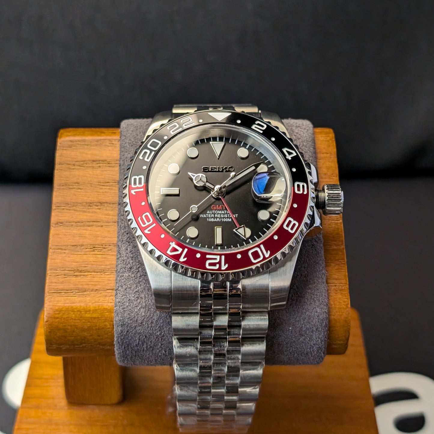 GMT Master-II Coke Homage – Seiko NH34 GMT Automatic | Free Worldwide Shipping