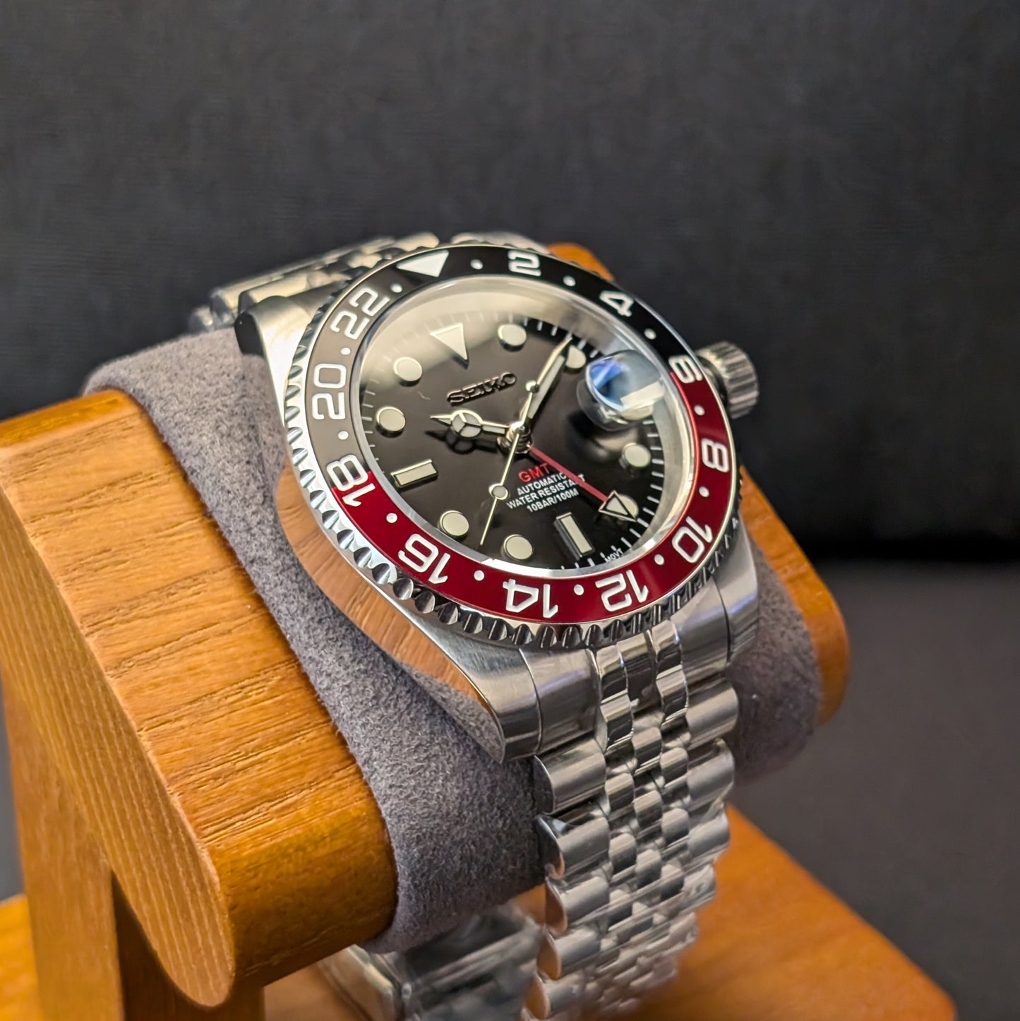 GMT Master-II Coke Homage – Seiko NH34 GMT Automatic | Free Worldwide Shipping