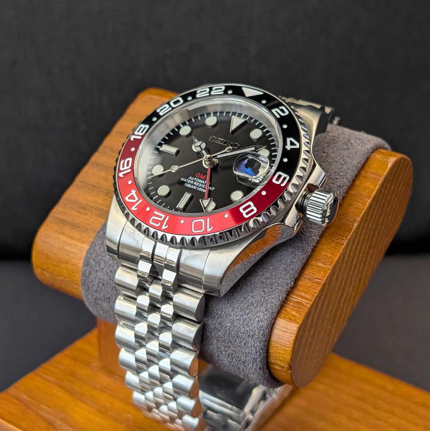 GMT Master-II Coke Homage – Seiko NH34 GMT Automatic | Free Worldwide Shipping