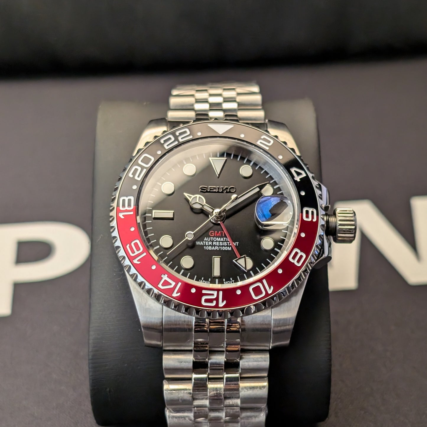 GMT Master-II Coke Homage – Seiko NH34 GMT Automatic | Free Worldwide Shipping