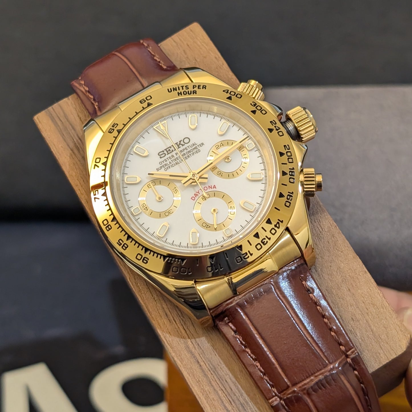 SeikoTona | Daytona Chronograph Hommage | Kostenloser Versand weltweit