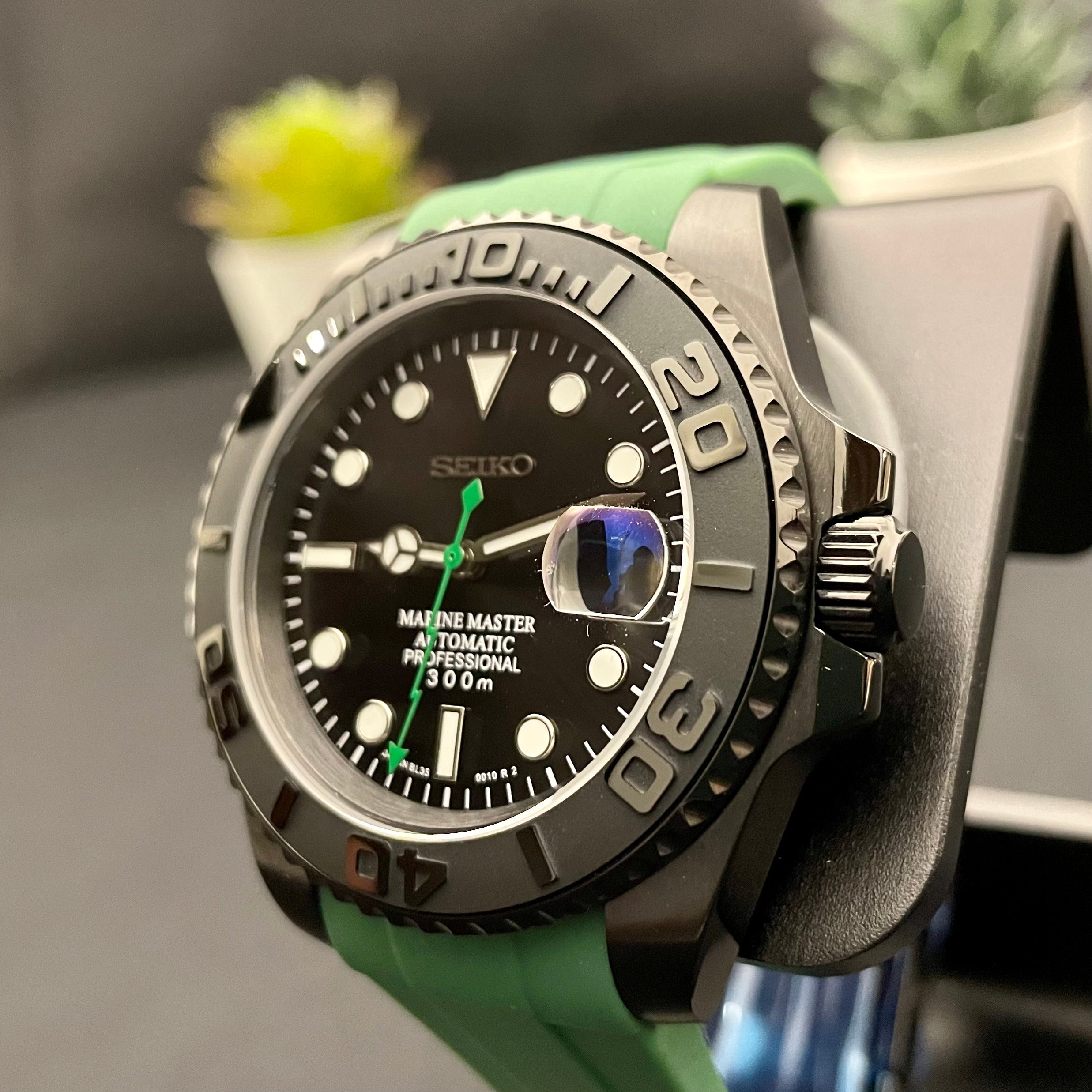 数々の賞を受賞 ☆SEIKO NH35搭載 YACHTMASTER MOD カスタム