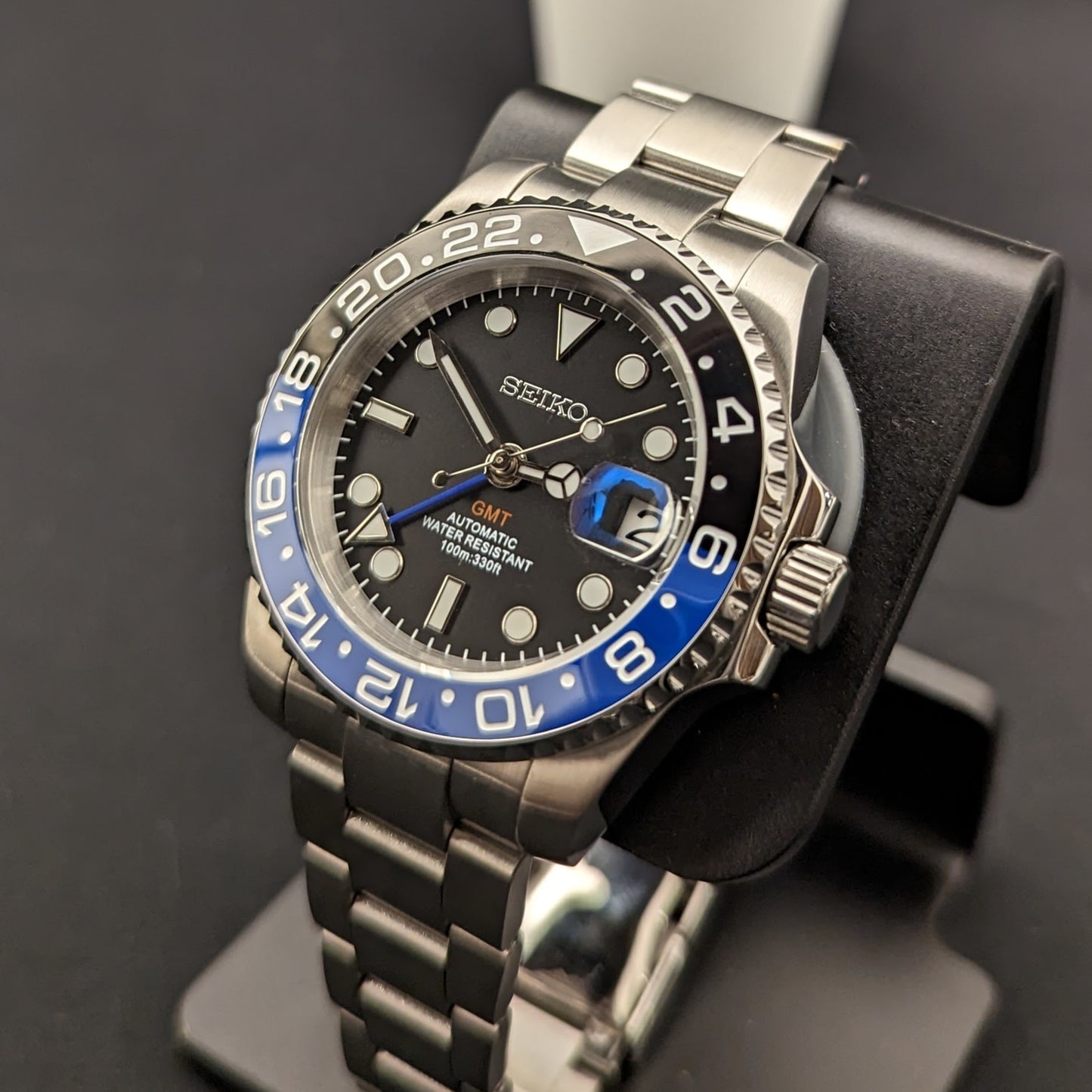 GMT Master-ii Batman Homage - PS Watch Mods