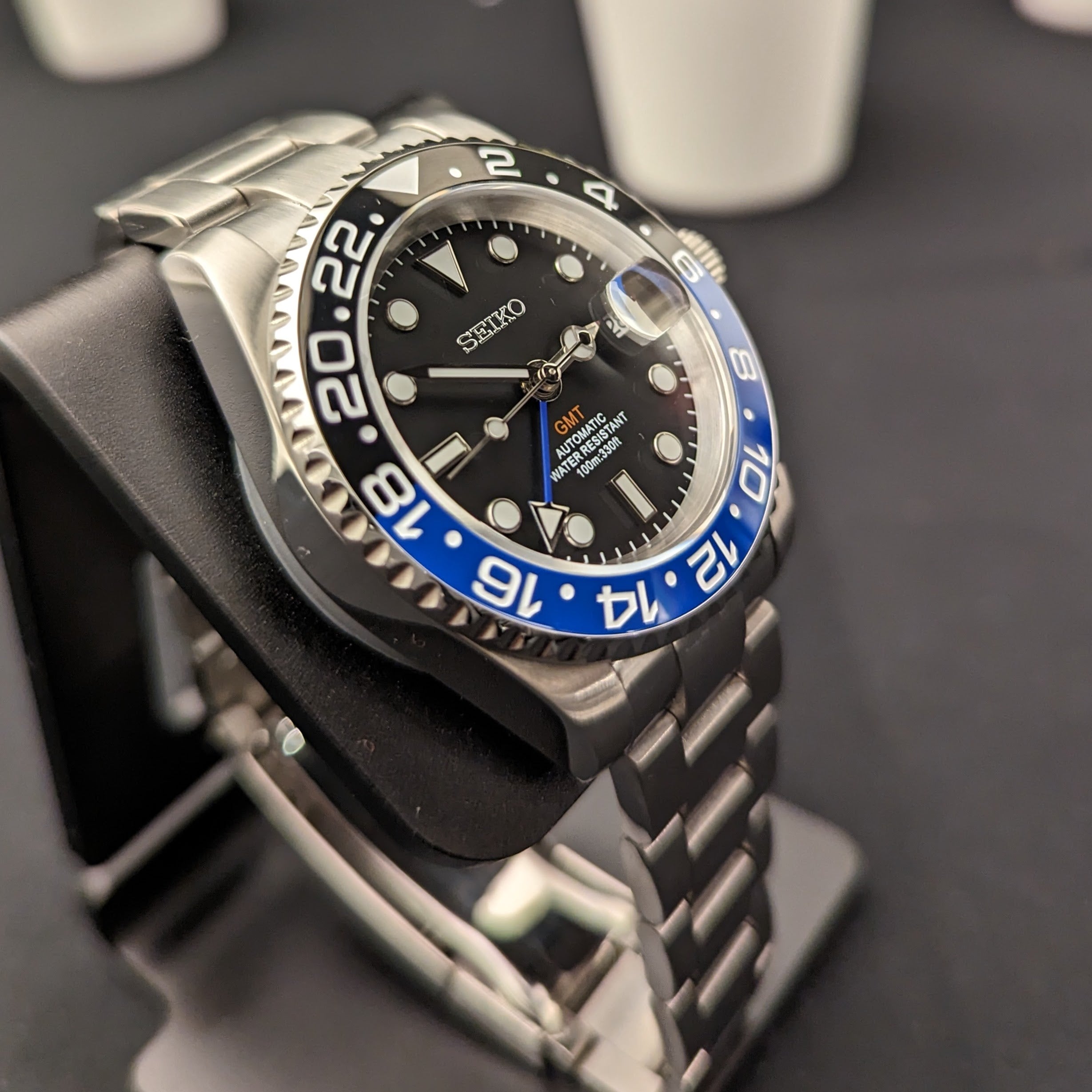 Seiko batman outlet gmt