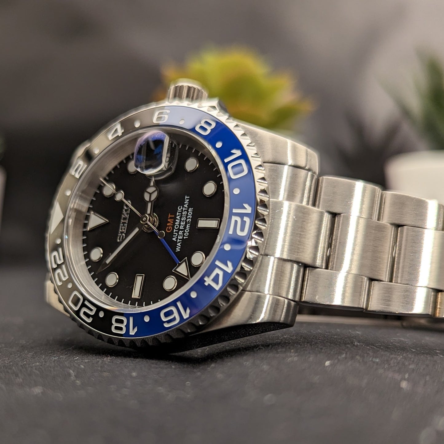 GMT Master-ii Batman Homage - PS Watch Mods