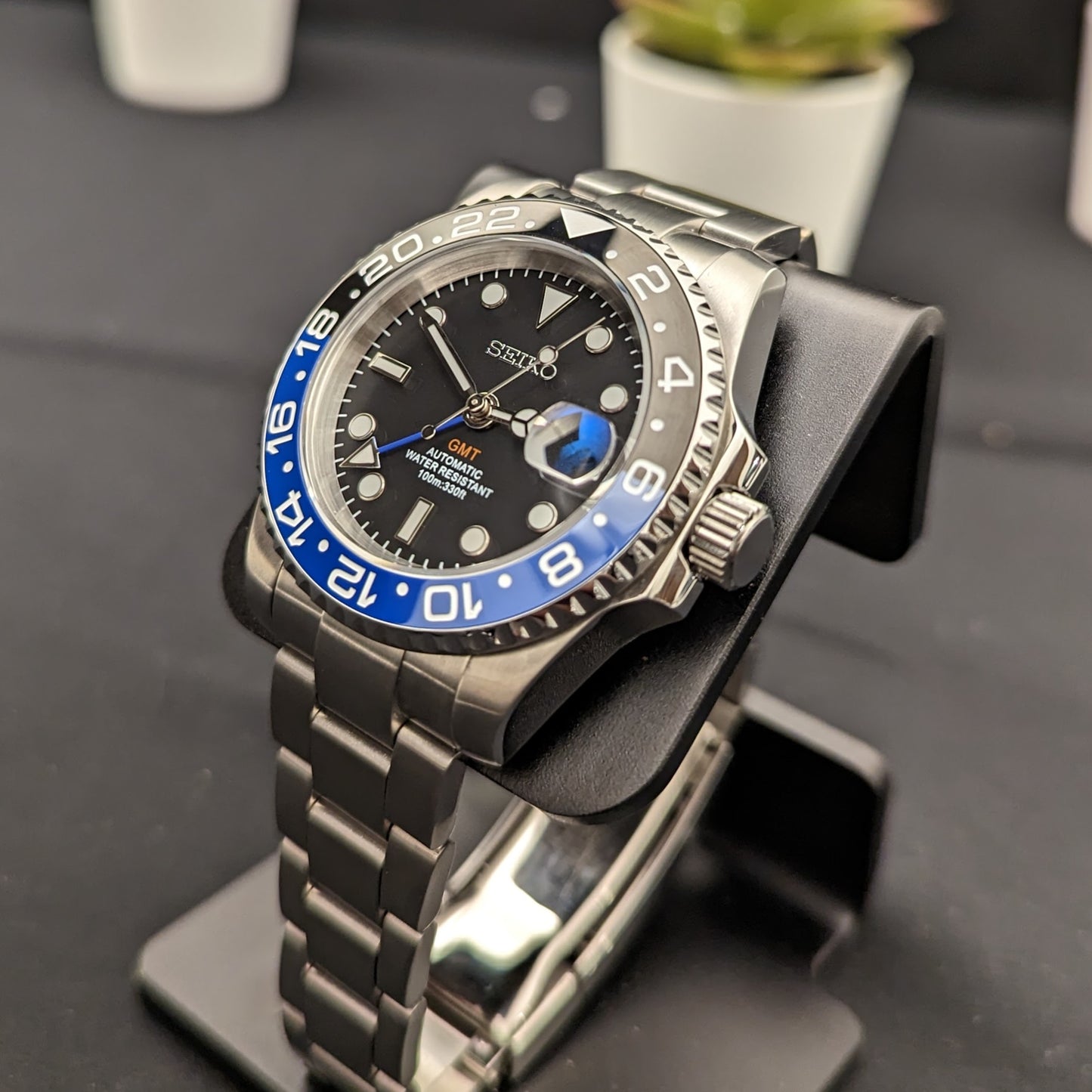 GMT Master-ii Batman Homage - PS Watch Mods